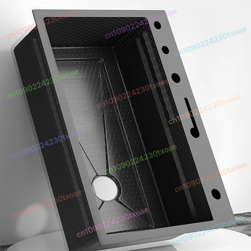 

Whale Rain Smart Kitchen Sink Large Single Bowl Thickened Honeycomb Boelon Sink Stainless Steel Sink