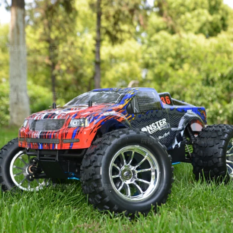 HSP RC Car 1/10 Gasoline Gas Petrol Powered Buggy Truck 4WD Oil-powered Off-road Climbing Vehicle High-speed Fuel Model Toys