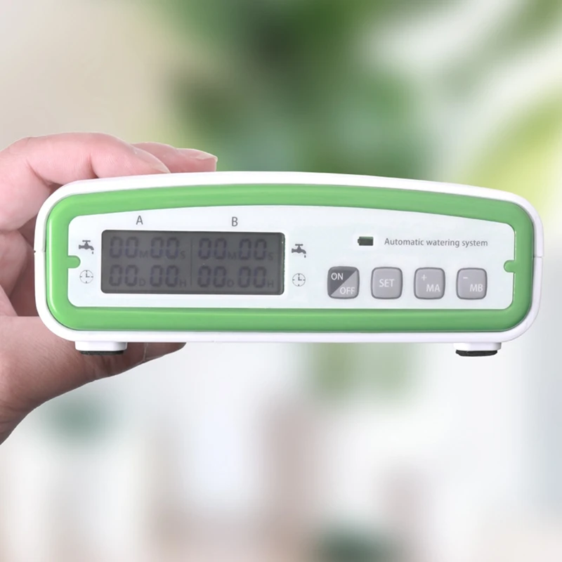 Intelligent Automatic Watering Device Double Pump Timed Waterer Garden Terrace Drip Irrigation System