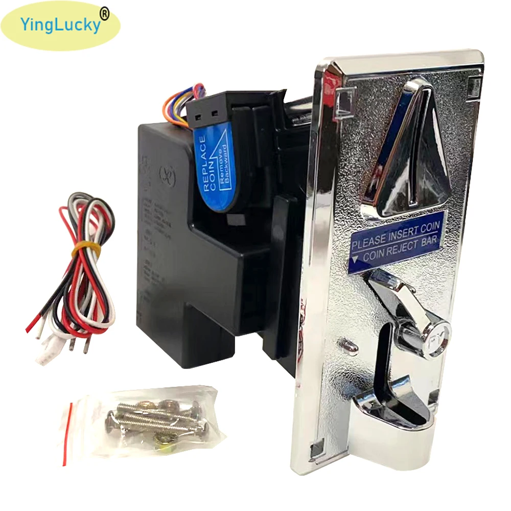 Coin Acceptor Programable for Different Values Selector for Vending Machine Arcade Game Machines Washing Machine Crane Machine