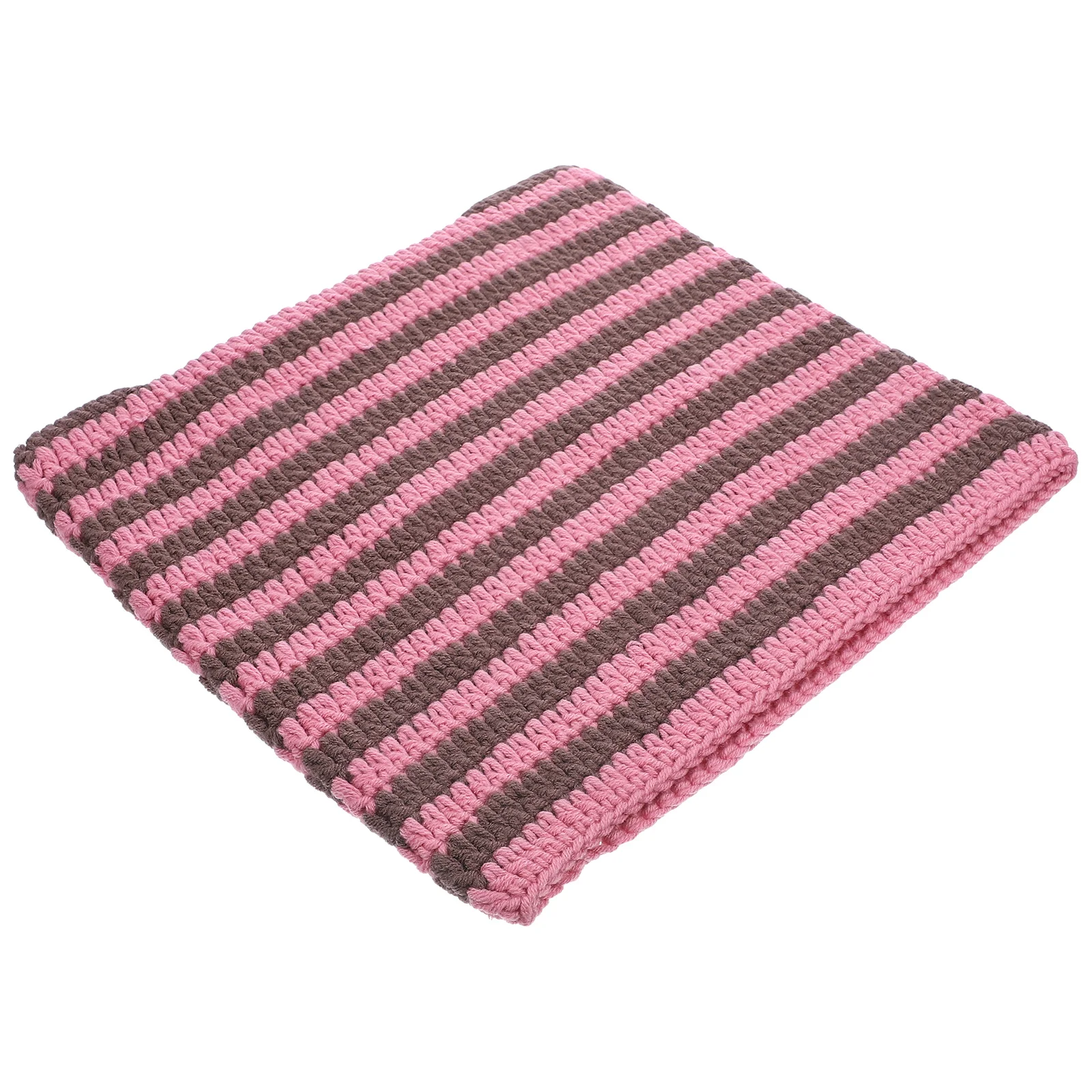 

Cat Ear Knitted Hat Soft Comfortable Warm Skin-friendly Stylish Women Men Unisex Beanie Pink White Camping Hiking