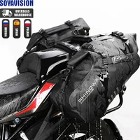 Bolsa para motocicleta, bolsa seca para exteriores, impermeable, 28L, 48L, bolso de hombro, buceo, natación, senderismo, conducción, bolsa trasera de viaje, impermeable