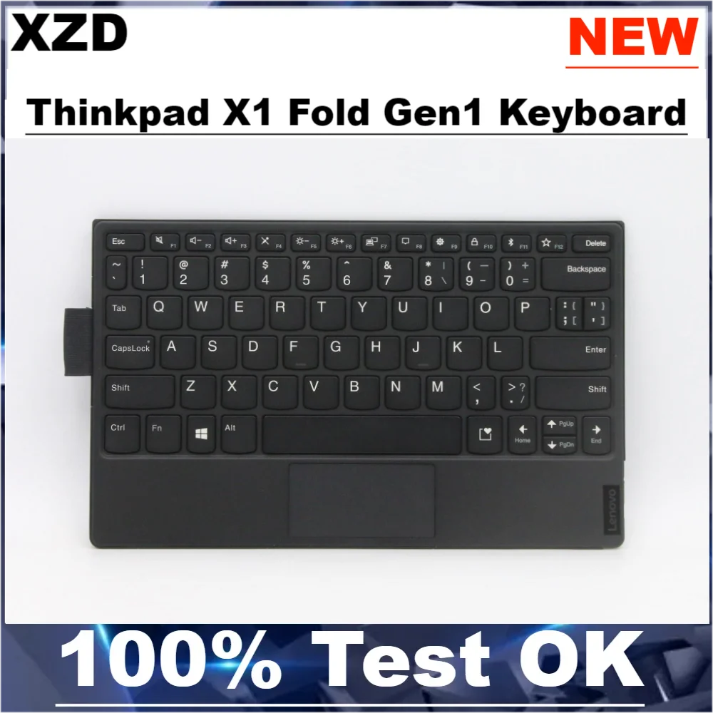 New For Lenovo Thinkpad X1 Fold Gen 1 Laptop Keyboard Wireless Bluetooth Keyboard 5N20Z32884