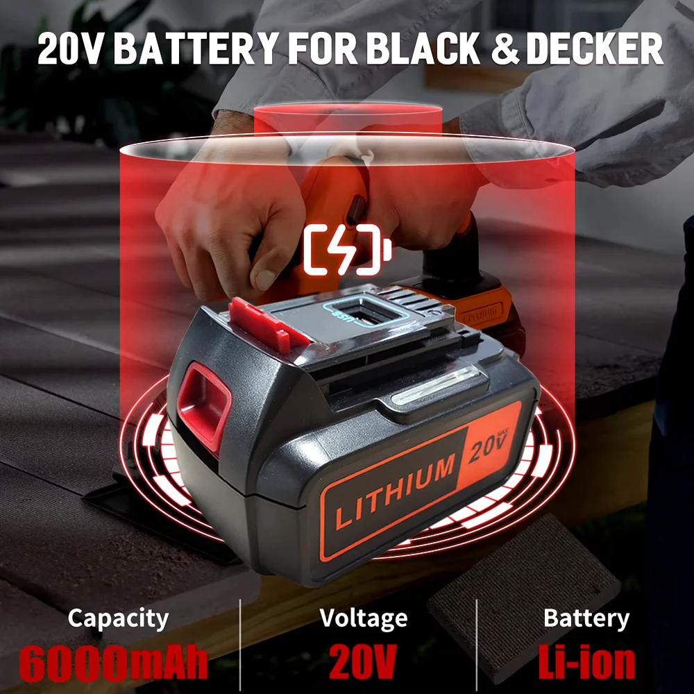 6Ah/10Ah 18V 8.0Ah BL2018 Blac - Black+Decker Tool 20V Max review and price