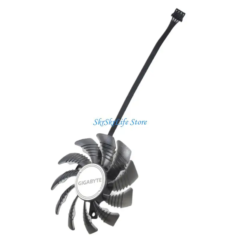 E65E 78mm 12V 4Pin Grafikkartenkühllüfter für 3050 3060 3060ti Gaming OC Cooler VGA -Lüfter als Ersatz PLD08010S12HH
