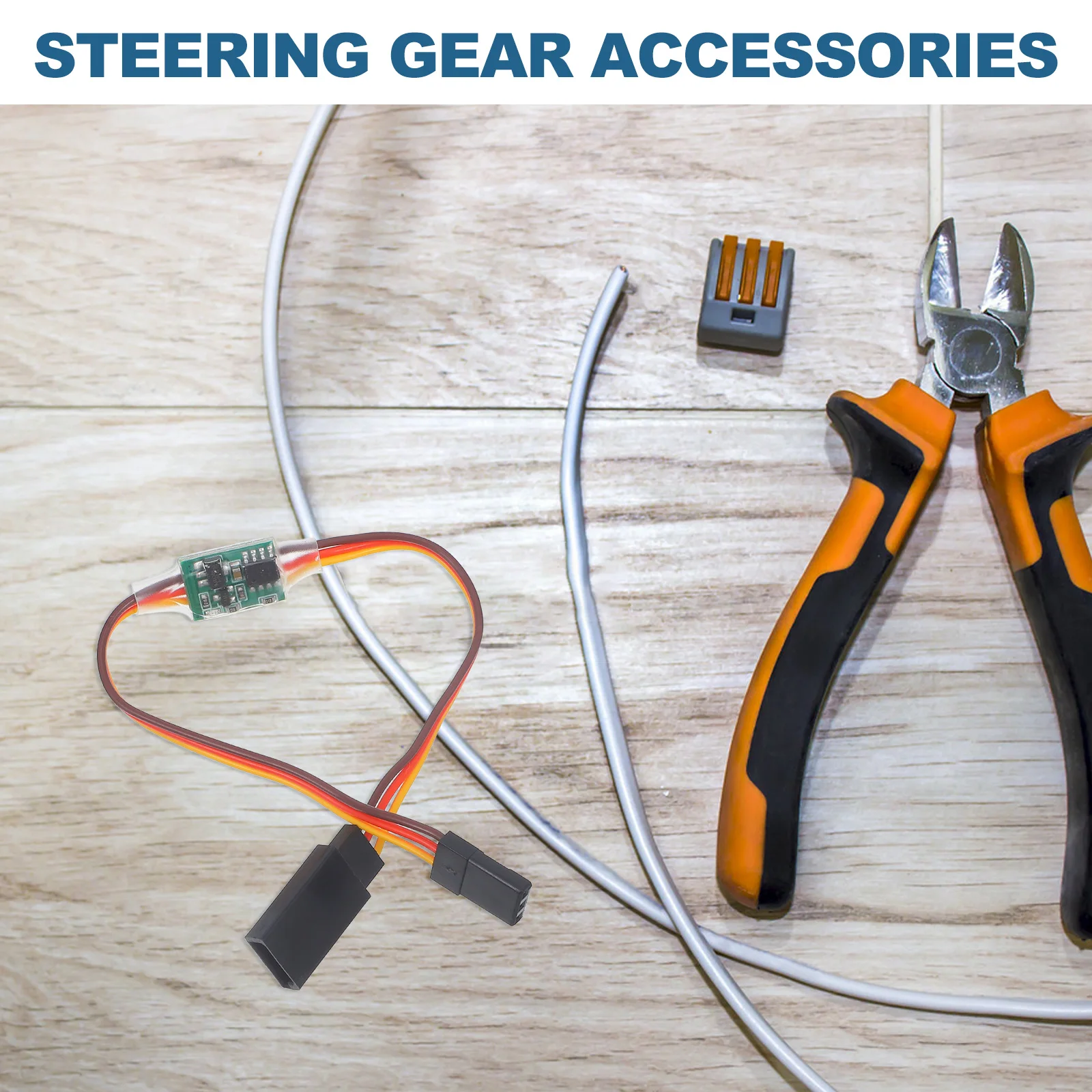 

Multi-Use Servo Steering Gear Signal Replacement Compatible with Robot Intelligent Vehicle Applications