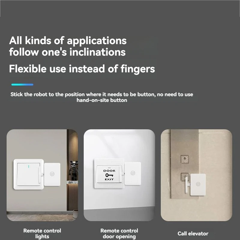 Pulsador de botón remoto inteligente, pulsador de botón inalámbrico con Control remoto, apagar las luces, artefacto, Control remoto infrarrojo