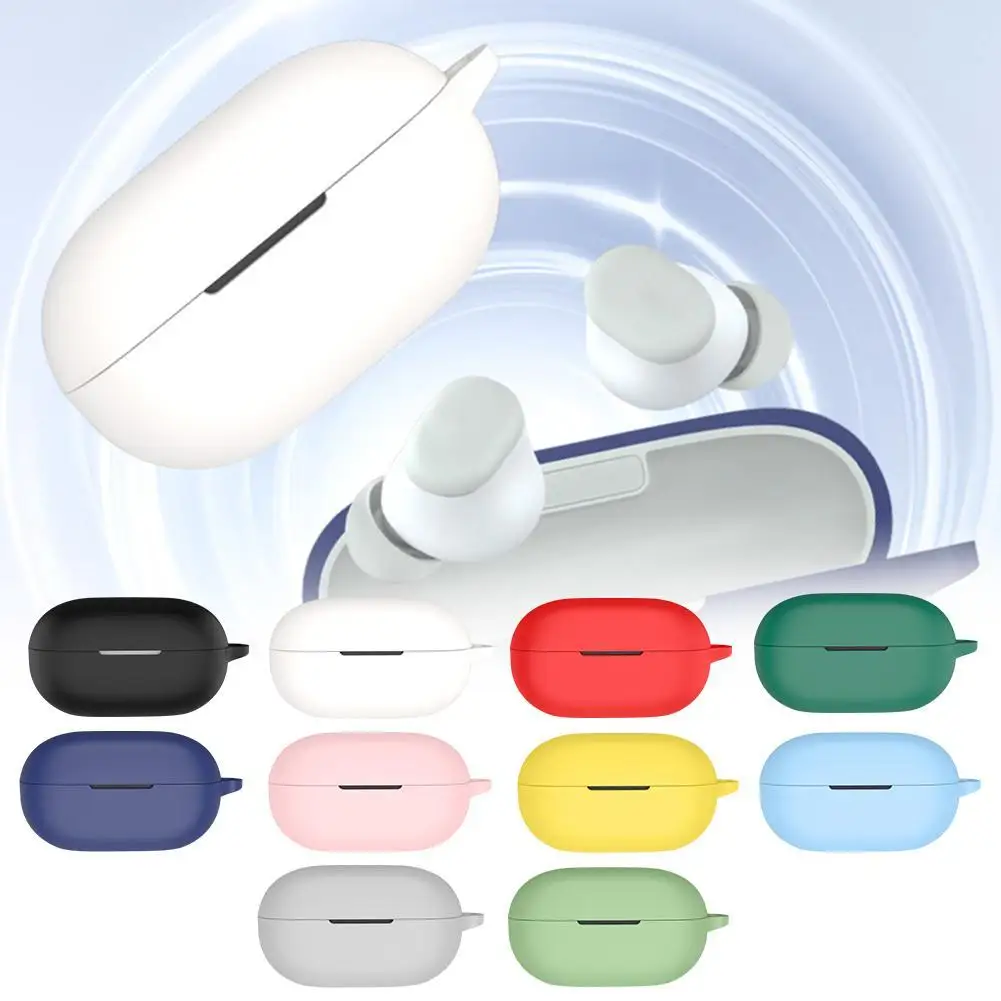 

Silicone Headphone Case For Beats Solo Buds Fall Prevention Dustproof Earphone Protective Shell Accessories