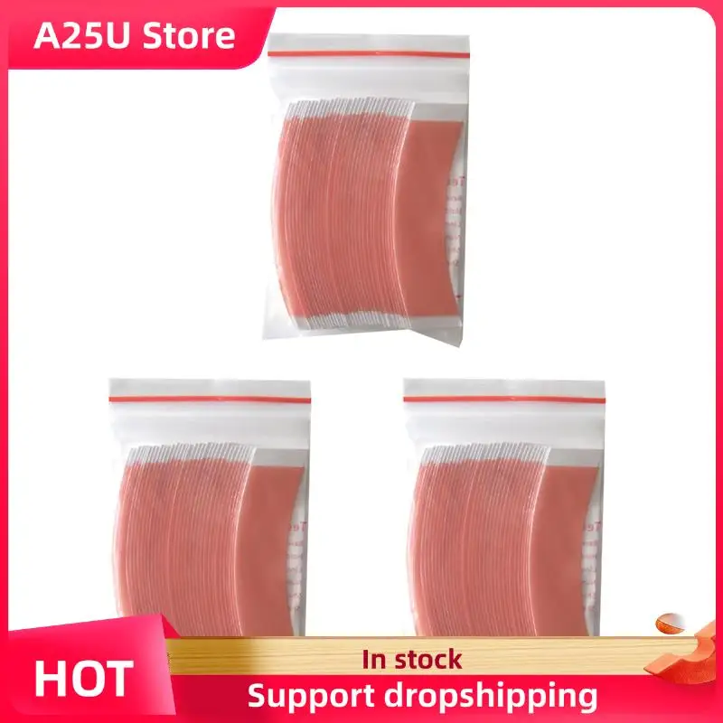 

A25U 108 шт./лот Duo-Tac супер сильная лента для парика для волос двойные клейкие удлинительные полоски водостойкие для париков кружевные парики пленка C