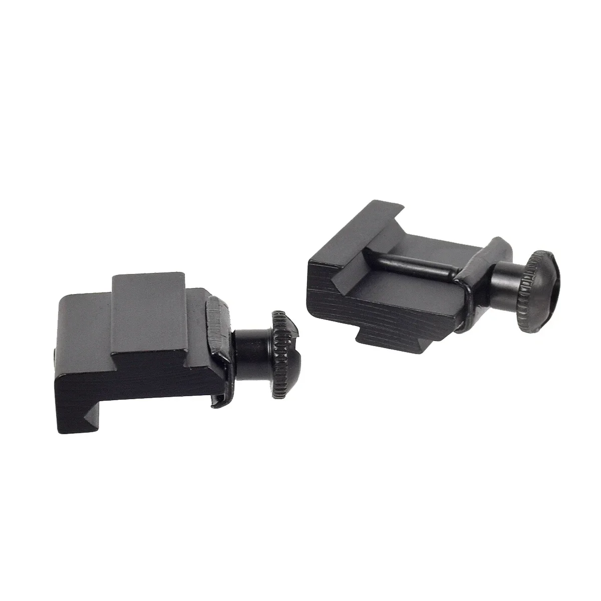 2PCS 20mm Weaver Picatinny To 11mm Dovetail Rail Base Adapter Scope Mount Hunting Accessories