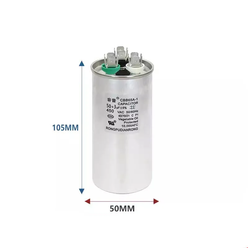 Imagem -04 - Capacitor Compressor de ar Condicionado Lg1p 1.5p 40 Mais 5uf50 Mais 5uf50 Mais 7uf60 Mais 6uf