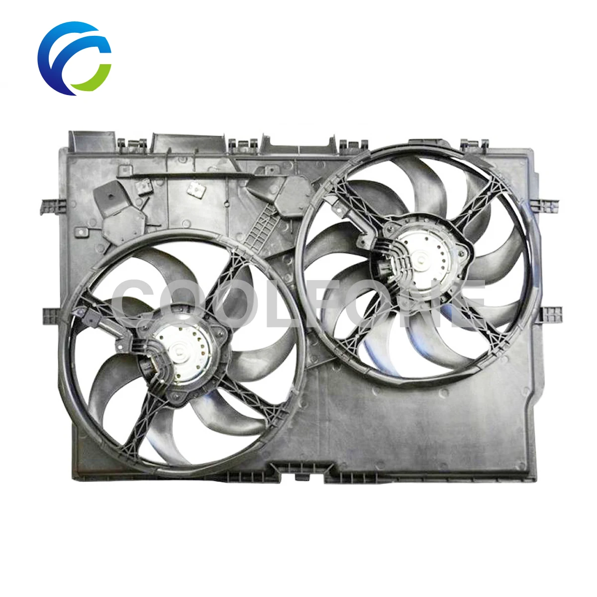 Electric Cooling Radiator Fan Assembly for FIAT DUCATO CITROEN JUMPER PEUGEOT BOXER 1342689080 1345870080 1358013080 1631485680