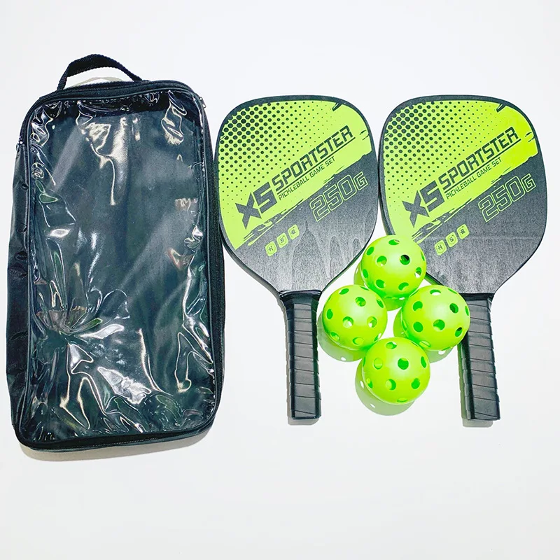 

New Racket Set Outdoor Sports Set Simple Leisure Style Youth Home Youth 2 Racket Set Table Tennis Racket