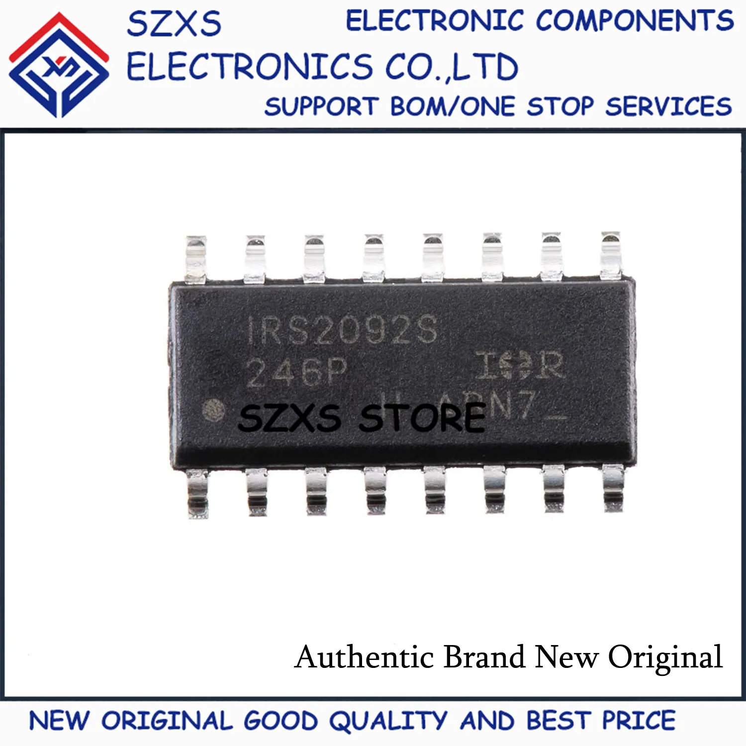 New Original 10Pcs IRS2092S IRS2092STRPBF SOP-16 Audio Amplifier Chip IC Integrated Circuit Good