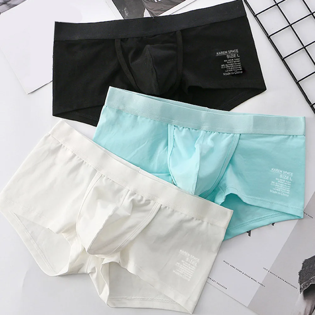 

Мужское хлопковое нижнее белье, дышащие мягкие трусы, мужское нижнее белье, отдельная сумка для пенисов, шорты-боксеры, эластичные трусы, мужские сексуальные трусы