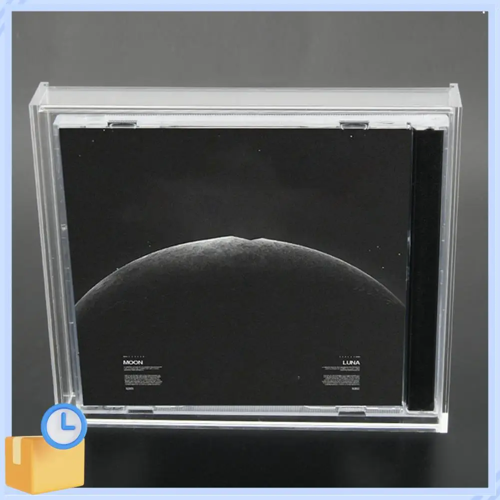 Popular CD Disc Universal Wall Display Box Transparent Storage Cabinet Books Files Magazines Cards Acrylic Decorative Holder