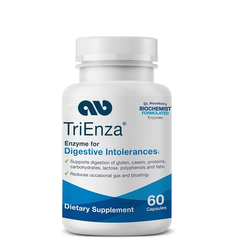 TriEnza-enzima de amplio espectro para la irritación de la digestión, apoya la digestión de proteínas, carbohidratos y fenoles