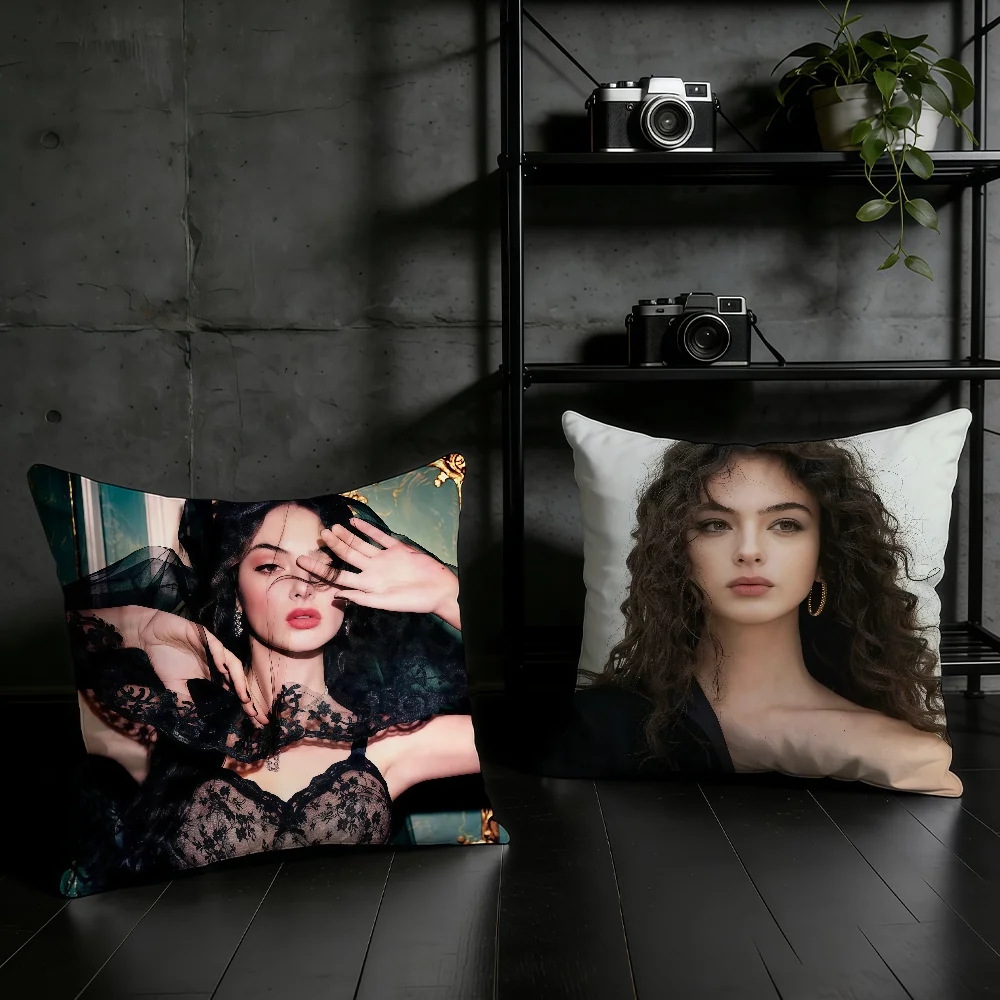 Fashion Model D-Deva Cassel cushion cover Birthday Anniversary Gifts Double Sided Printed Zipper Cushion Cover Soft Skin Bedding