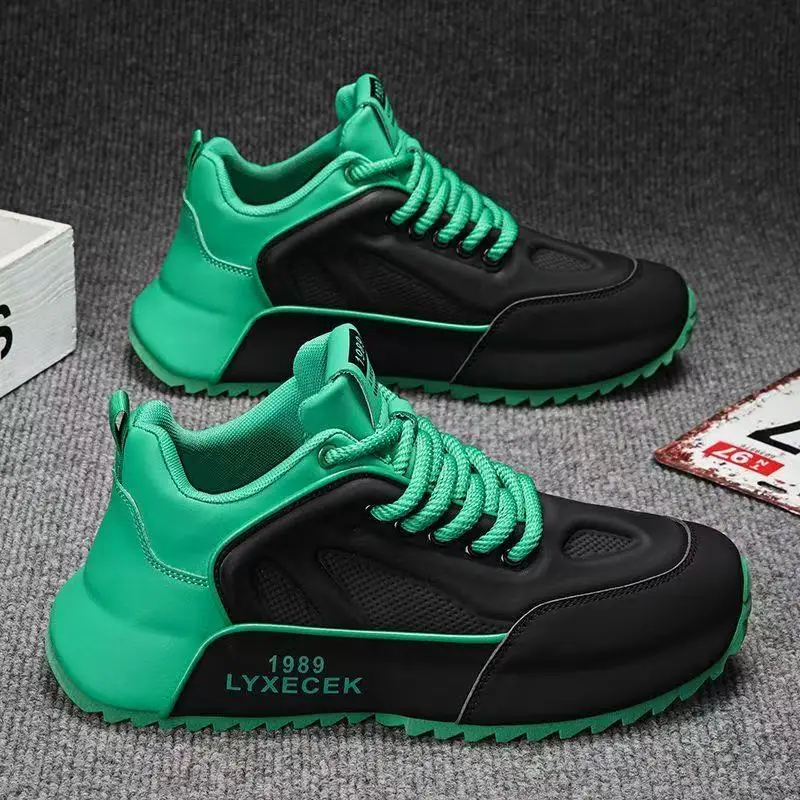 

Men's casual sports shoes with soft sole and soft surface, lightweight lace up casual shoes, men's running shoes