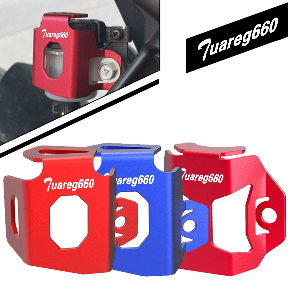 FOR Aprilia RS660 TUONO660 RS TUONO TUAREG 660 Rear Brake Pump Fluid Reservoir Protector Oil Cup Cap Cover Guard Motorcycle CNC