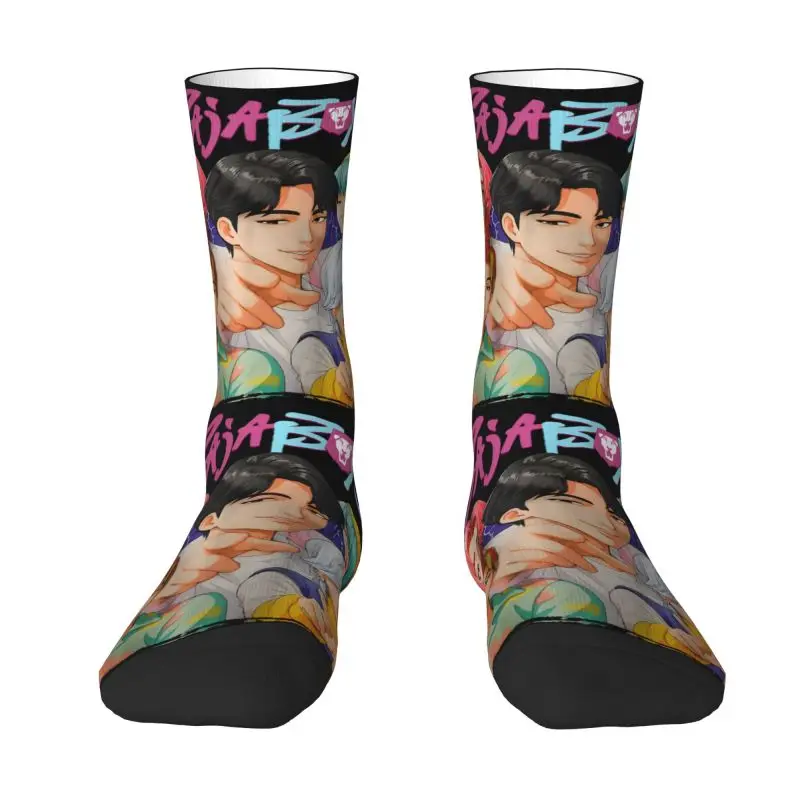 

Saja Boys Kpop Demon Hunter Group мужские и женские носки для экипажа унисекс забавные весенне-летние осенне-зимние модельные носки