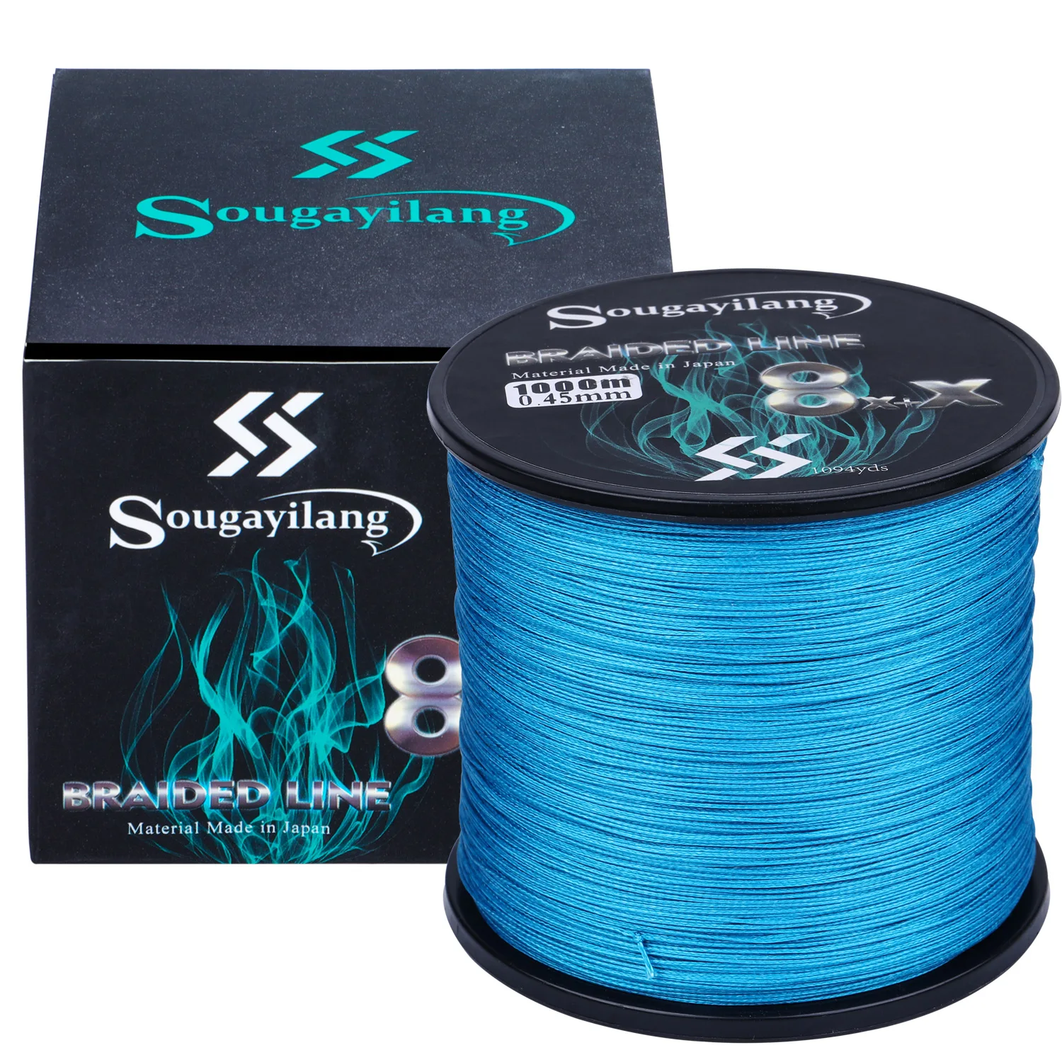 Sougayilang Neue 9 Stränge PE Angelschnur Raid Angelschnur 300 M 500 M 1000 M Multifilament Angeldraht Karpfen Angelschnur Werkzeug