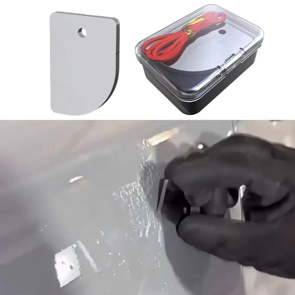 Steel Material Car Scratch Repair Tool Light Scratches Removal Without Damage Car Polishing Point Repair Scraper Portable Design