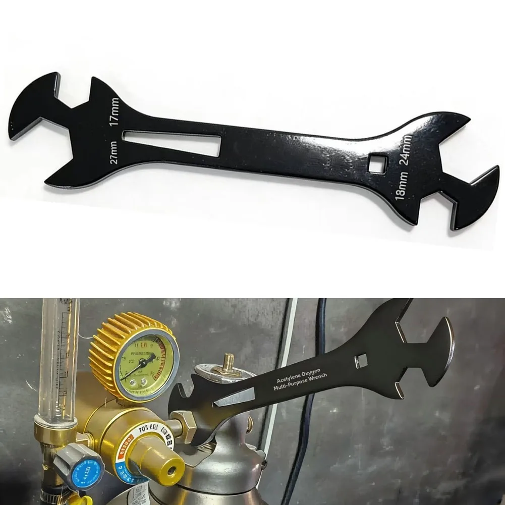 酸素・アルゴンガスボンベ用レンチ-hvac溶接ガスシステム用-25cm-ブラック-45--軽量鉄骨構造