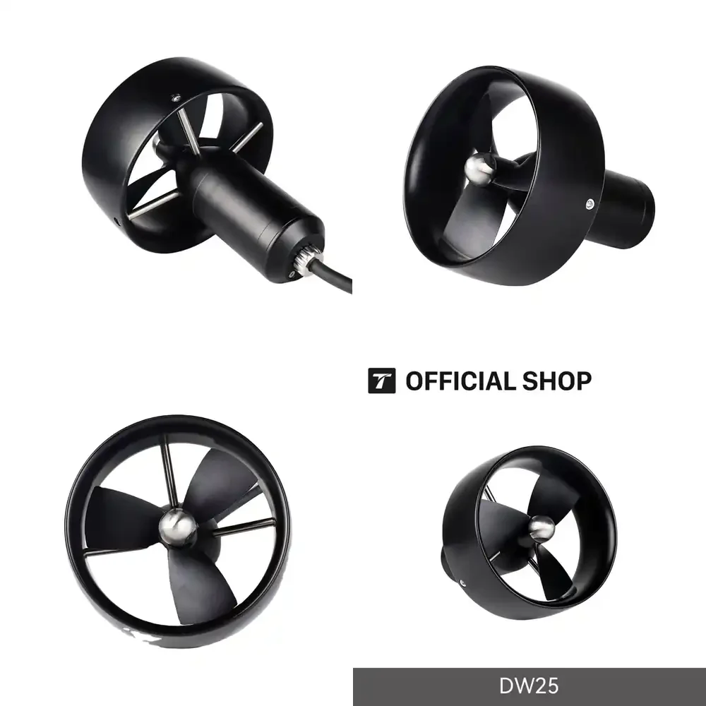 

Cubemars DW25 48V 25KG Permanent Magnet Waterproof Boat Rov Underwater Thruster Brushless Electric Motor IP69 Electric