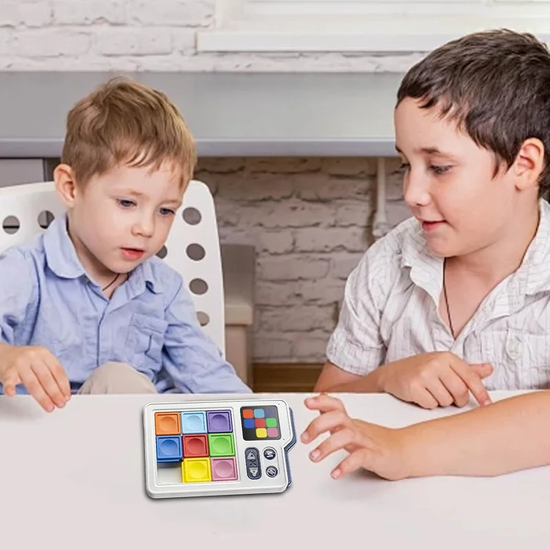 لعبة الجيب الإلكترونية ذات الشريحة، ألغاز تدريب الدماغ، ثلاثة أوضاع لعب، مستويات سهلة التشغيل، لعبة تحدي التفكير المنطقي