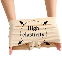 2Pcs/Set Seamless Four Cornered Panty Anti Glare Women's Flat Cornered Underwear Breathable Mid Waist Flat foot safety Panties 5