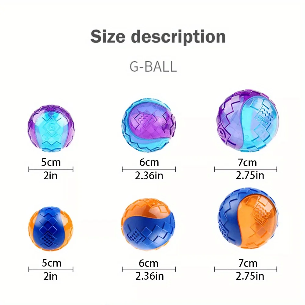Unzerbrechlicher Gummi-Quietschball für Hunde – Langlebig, Federnd & Robust für Outdoor-Spiele, Perfekt Größe für Kleine & Große Hunderassen – Detail 5