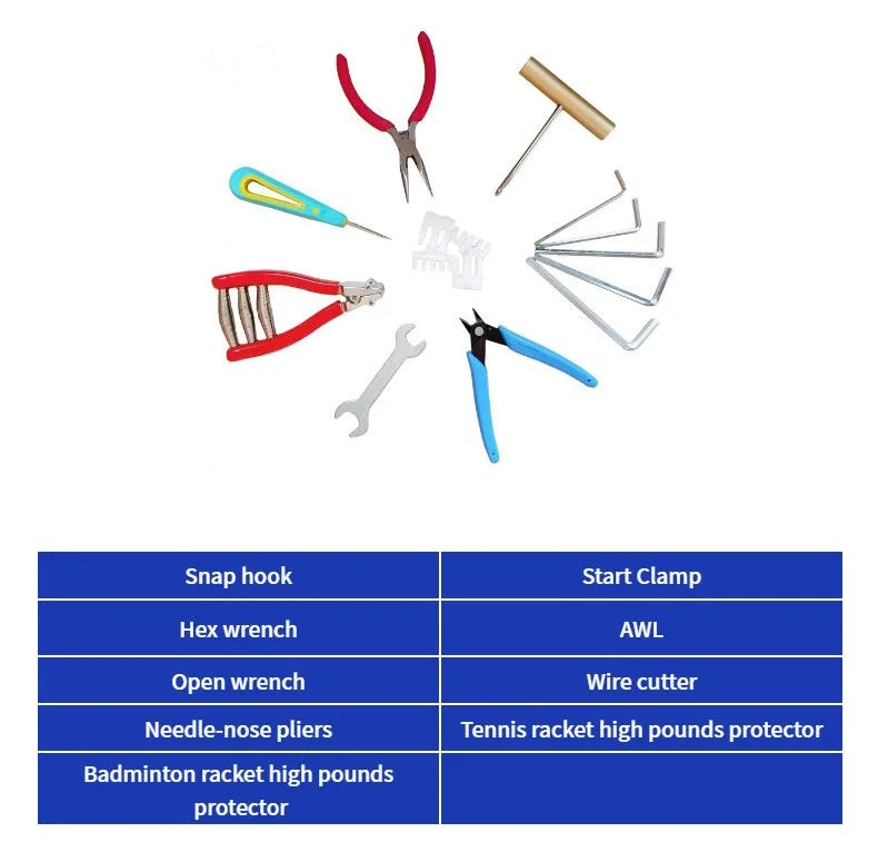 Hot Sale GLS-301 Automatic Electronic Racket Stringer Shuttlecock Badminton & Tennis Racket Trainer Electric Stringing Machine