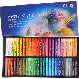 Mungyo-Artist Oil Pastel set, professional painting, graffiti design, art crayons, washable, round, non-toxic rods, 12, 25, 50 8 Main Sales Pastel Oleoso - №2