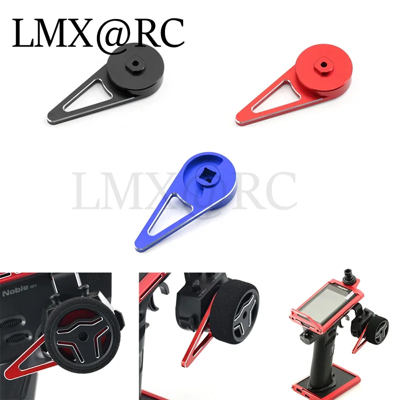 LMX RC NB4 One-handed Control Adapter Transmitter Steering Wheel Trigger for RC Crawler Car Controller Flysky NB4/Noble Lite/Pro