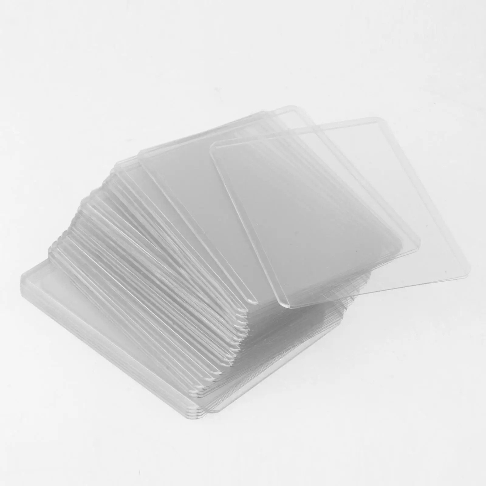 25Pcs Clear Card Sleeves for Trading Cards Gathering Cards Holder, Card