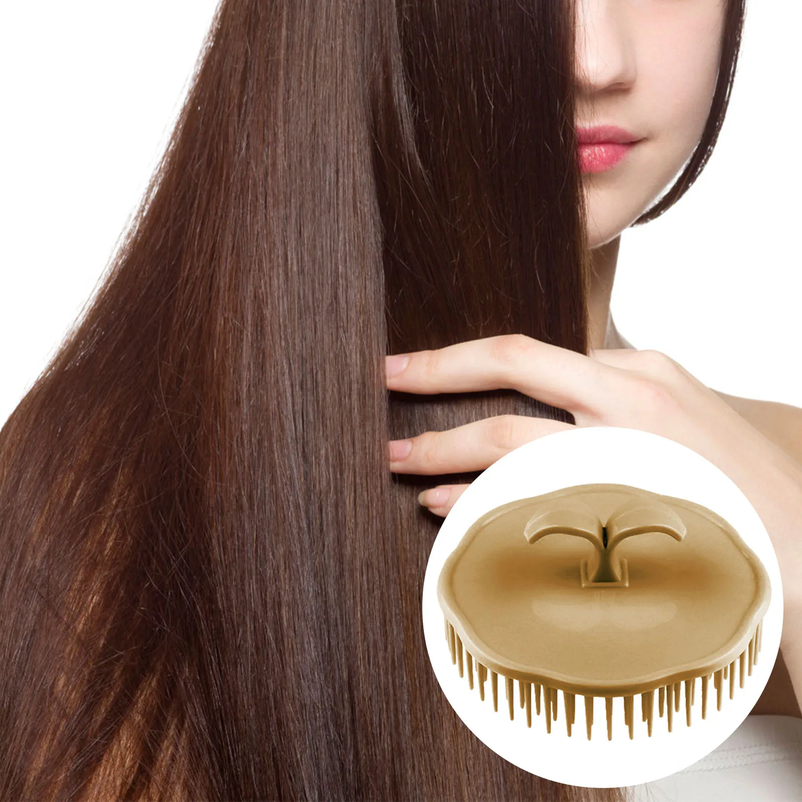 Silikon Shampoo Pinsel Kopf Kopfhaut Massage Kamm Haar Waschen Kamm Körper Massage Pinsel Bad Dusche Pinsel Salon Friseur Werkzeug