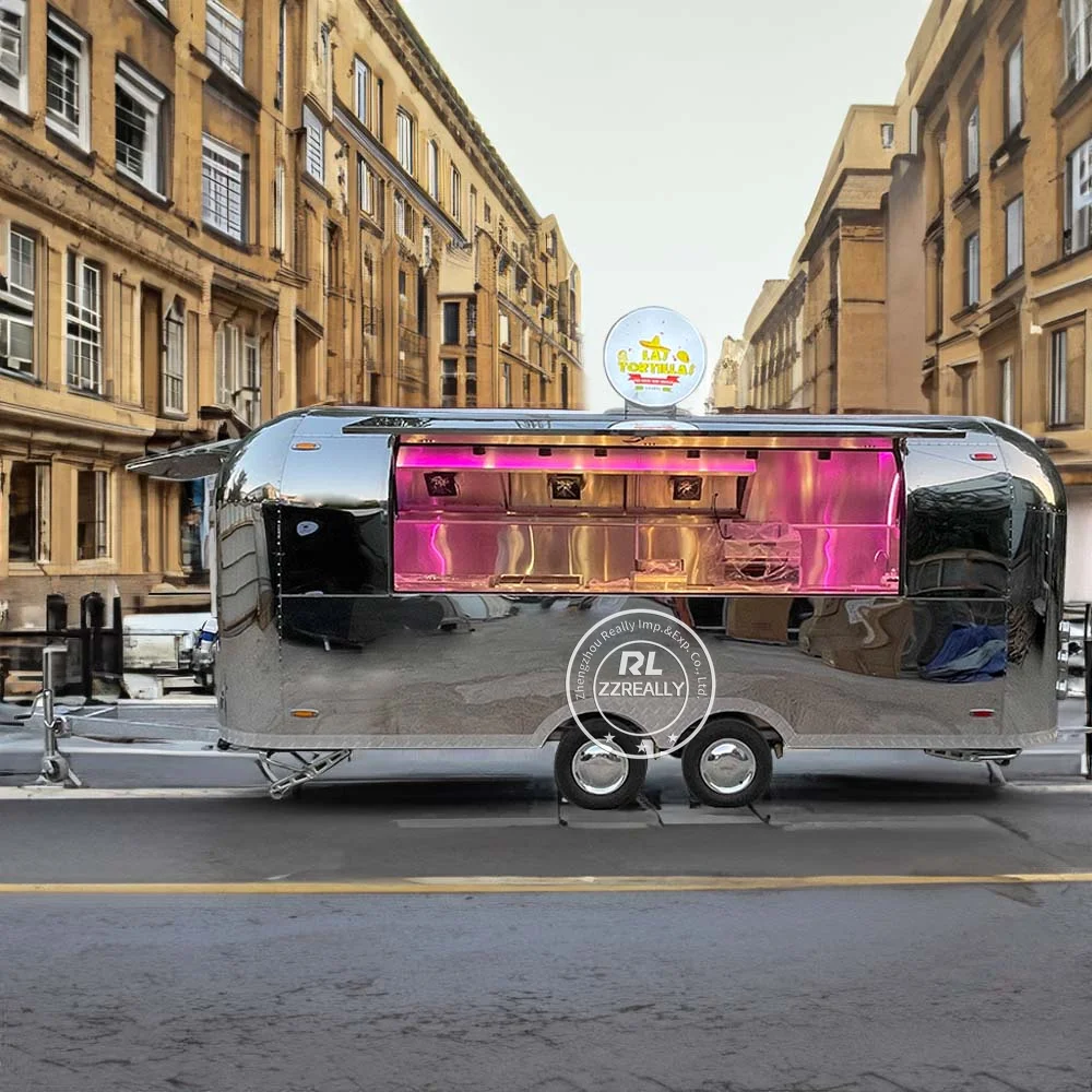 عربات بيع الشوارع كشك متنقل وكشك عربة طعام صغيرة شاحنة مقطورة الطعام