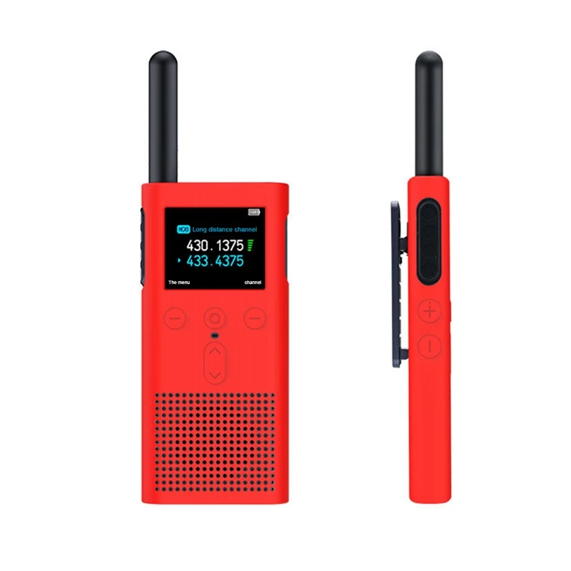 For Walkie Talkie 2S Protective Case Silicone Cover Interphone Protective Shell Anti-Drop Accessories,Green-DTA9
