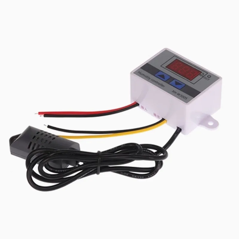 1PCS XH-W3005 Digital Humidity Controller Humidification and Dehumidification Constant Humidity Control Switch DC12V 24V 110-220