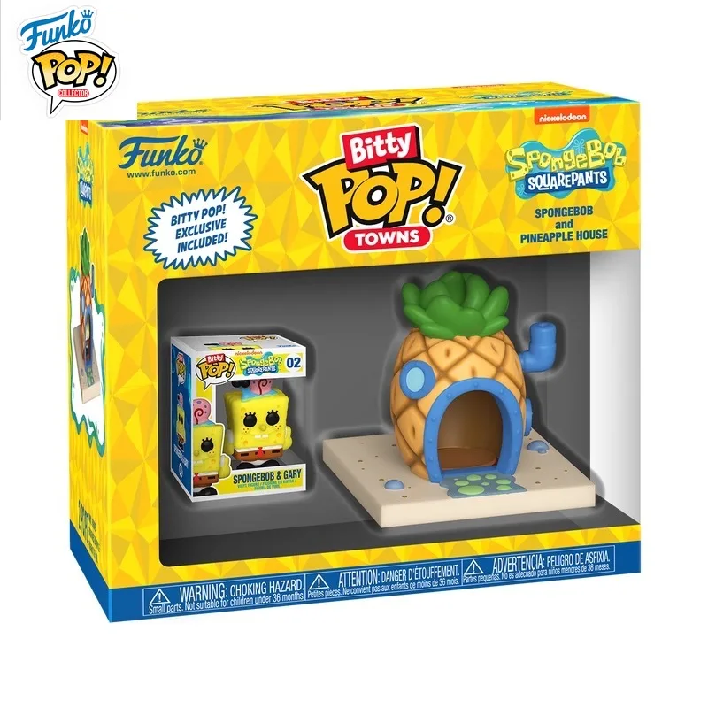 

【In Stock】 Funko Pop! SpongeBob SquarePants - Pineapple House in Bikini Bottom Vinyl Figure Collectible Toy Gift