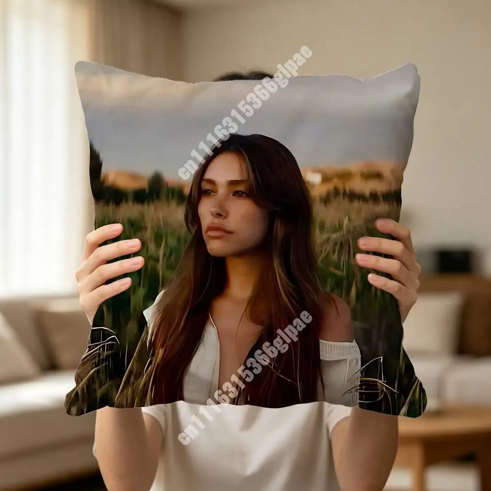 Locket M-Madison B-Beer Angel Wings Printed Pillow Cover Sofa Couch Cozy Holiday Party Furnishing Household Gift