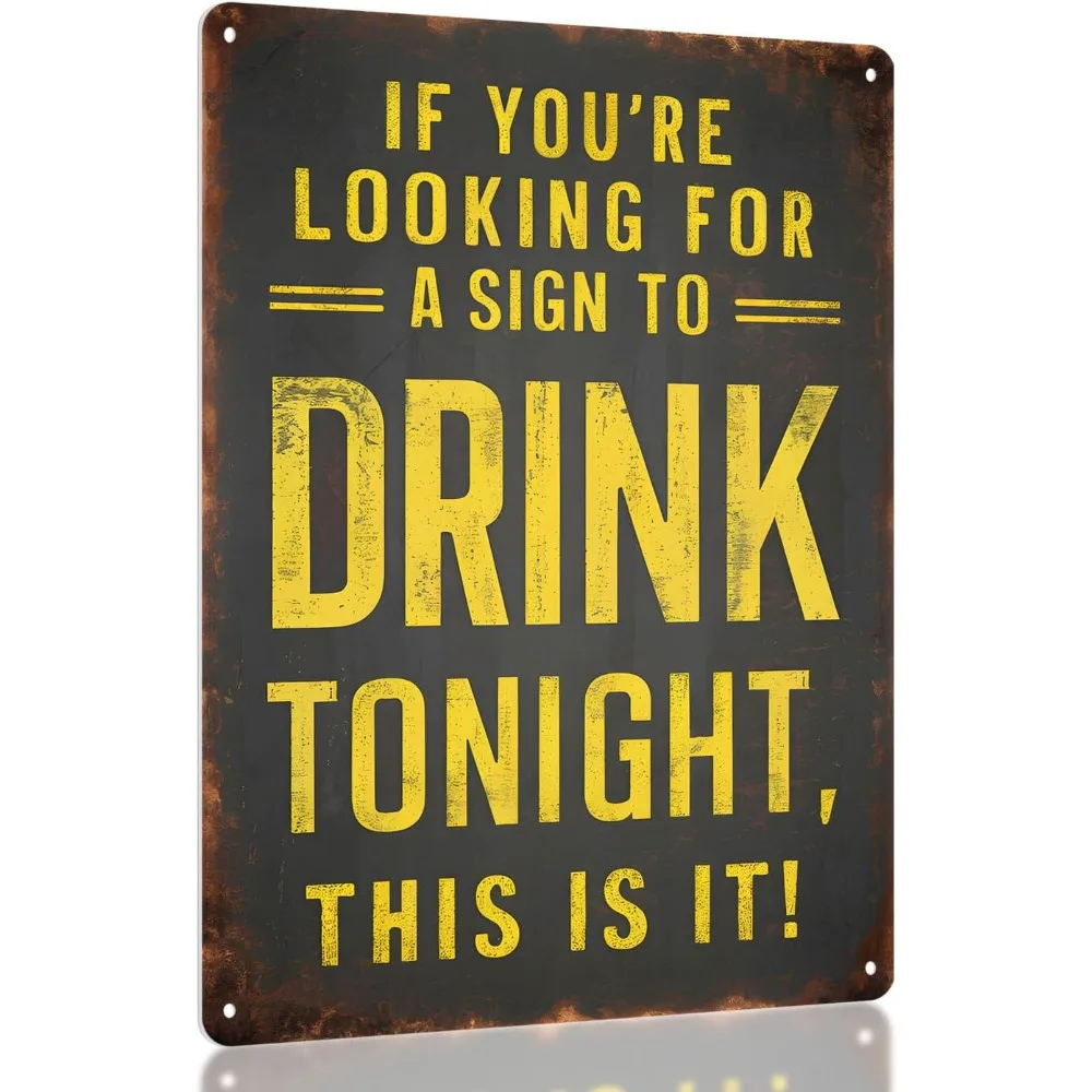 Funny Metal Bar Sig…