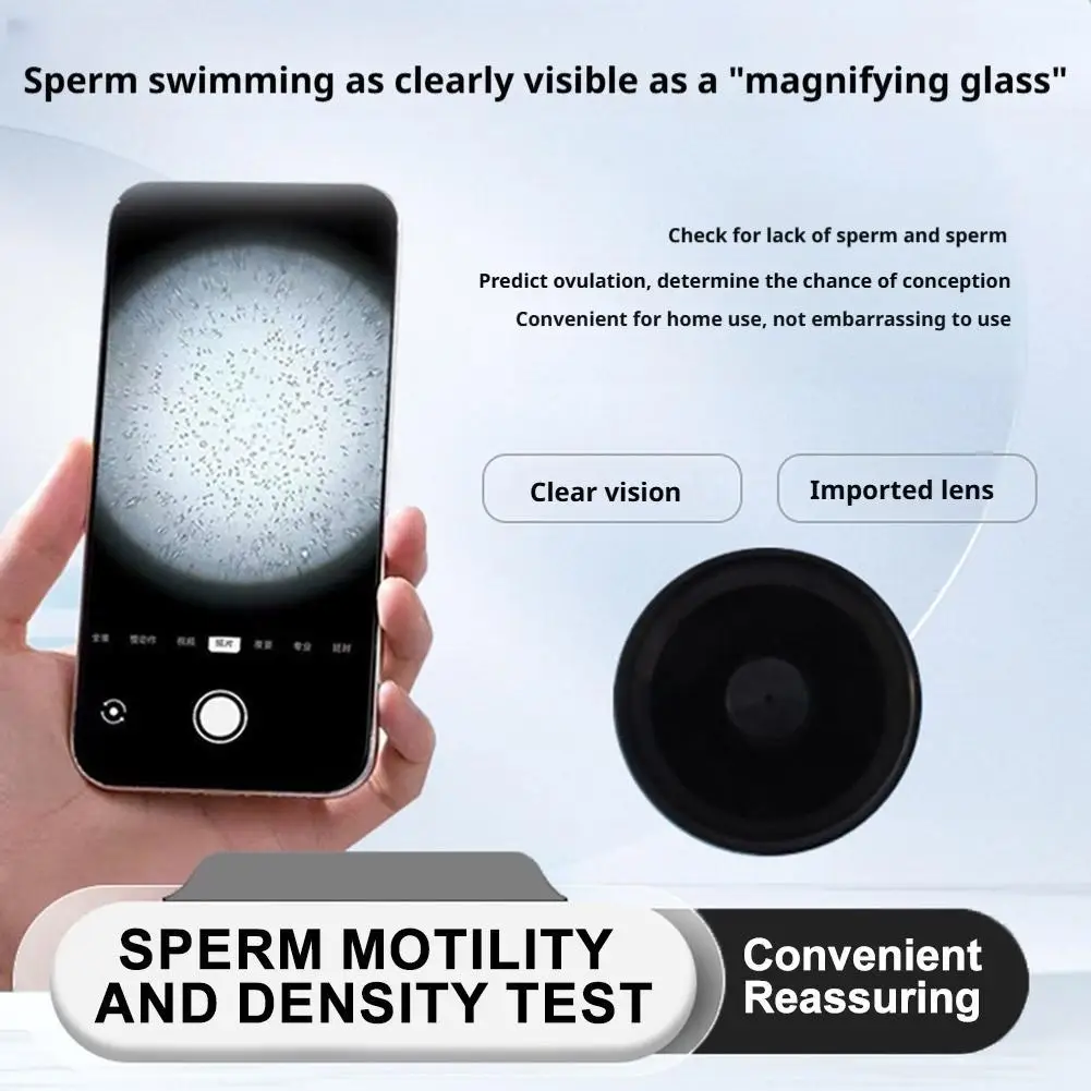 1 ชุดชุดทดสอบความเข้มข้นของอสุจิระดับสูงสำหรับการประเมินผลที่รวดเร็วและแม่นยำที่บ้านสำหรับผู้ชาย การดูแลอสุจิแบบใช้ซ้ำได้