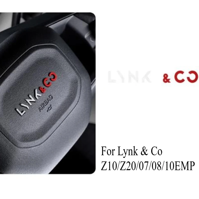 تعديل عجلة القيادة شعار ل Lynk & Co Z10/Z20/07/08/10EMP اكسسوارات ملصق مزخرفة لوازم الداخلية ملصقات خاصة