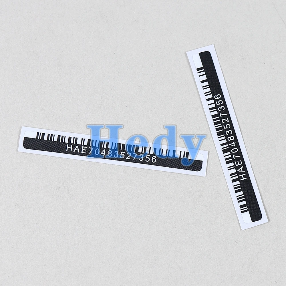 200PCS For Switch 2 Console Serial Number Stickers For NS Switch2 Console Housing Shell Label Seal Barcode Sticker Replacement