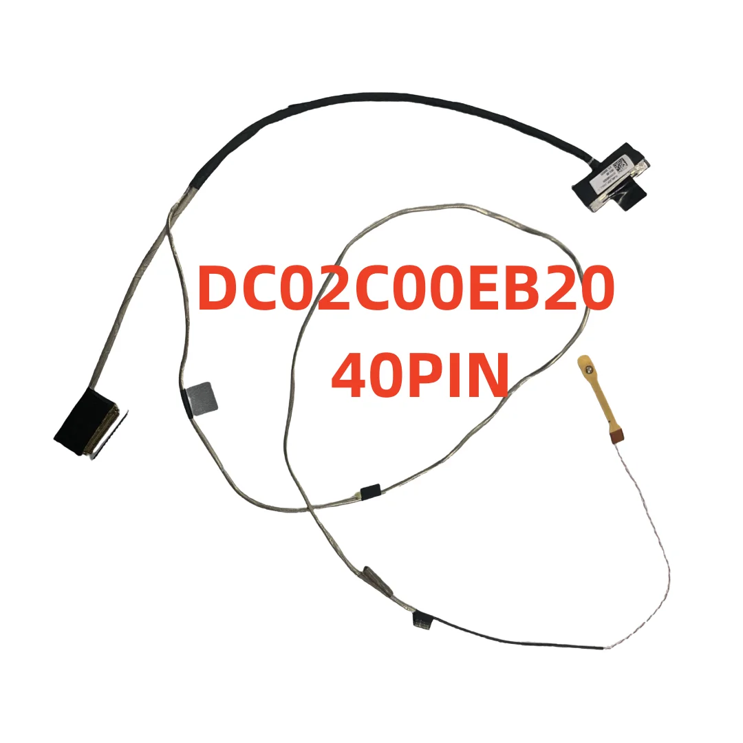 For Lenovo ThinkPad L490 L480 LCD LED Display Ribbon Camera cable FL490 DC02C00EB20 40Pin