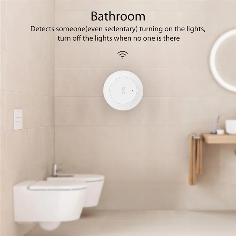 BTLIFE-Human Presence Sensor Light Switch Bluetooth Millimeter Wave Presence Sensor Smart Motion Sensor Light Switch