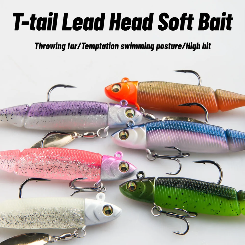 

Lures Fake Bait 6Pcs/Set Luya Carp Bait 9cm 15g Sequins Minor Iron Plate Simulation Baits