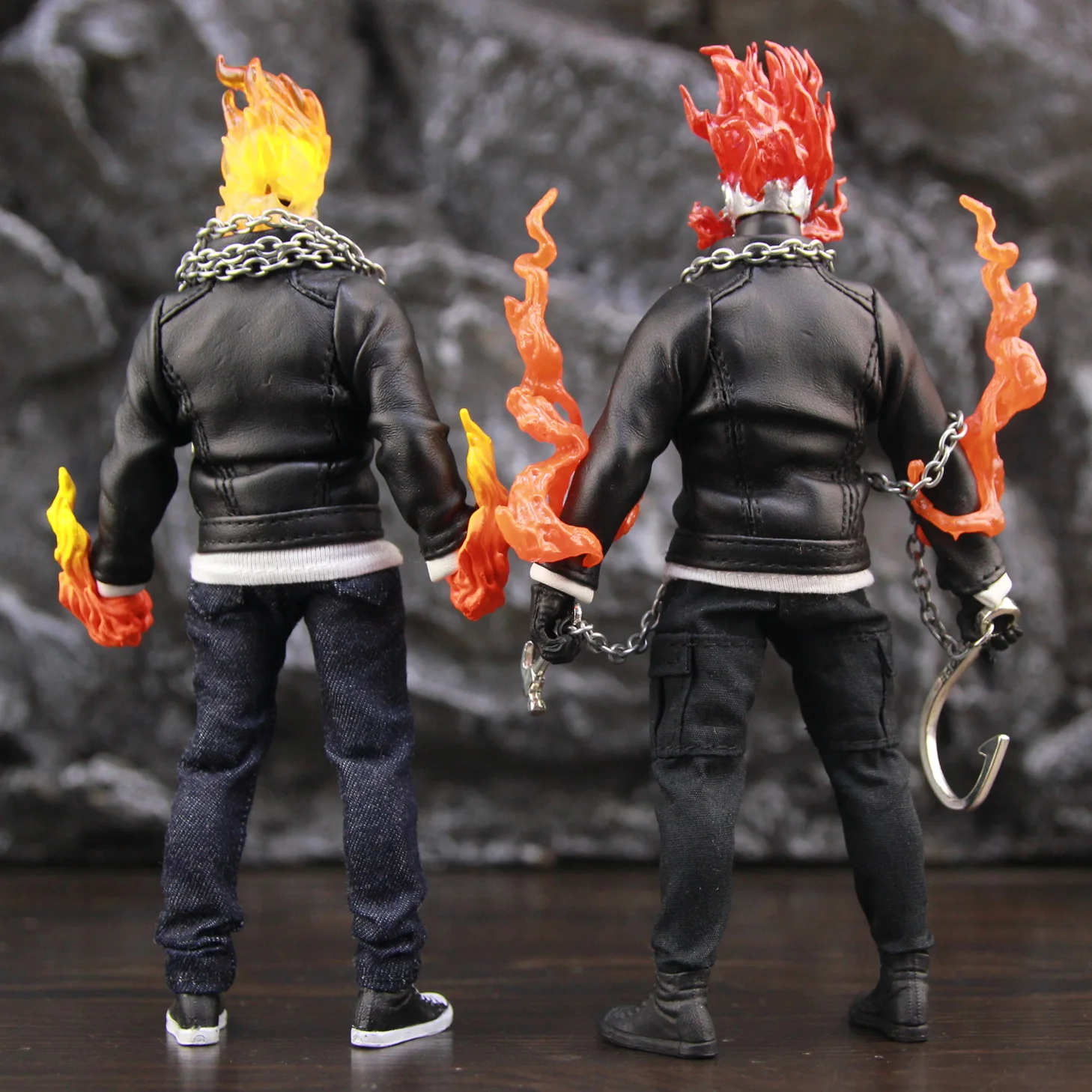 Marvel Ghost Rider Robbie Reyes Fur Coat 6